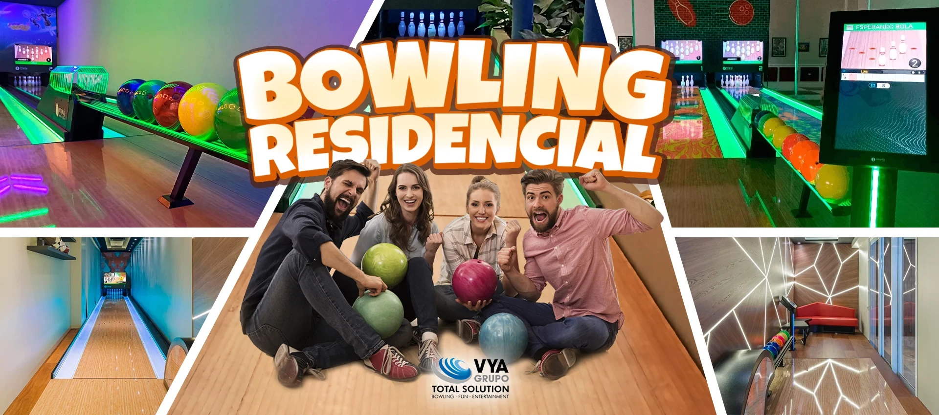 slide bowling residencial